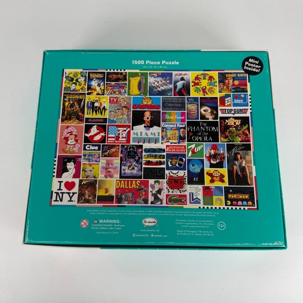 Remarks 1980s Puzzle‎ 1500 Pieces (32